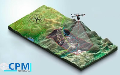 LEVANTAMENTO COM DRONE